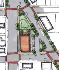 nity use is that the Project Team recommends a neighborhood park be constructed on the adjacent privately-owned parcel at the point of the intersection.