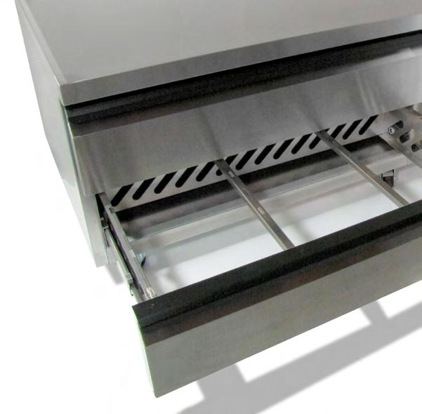 Chef Base; High Capacity; 4" Casters 79" Refrigerated Chef Base; High Capacity; 4" Casters 84"