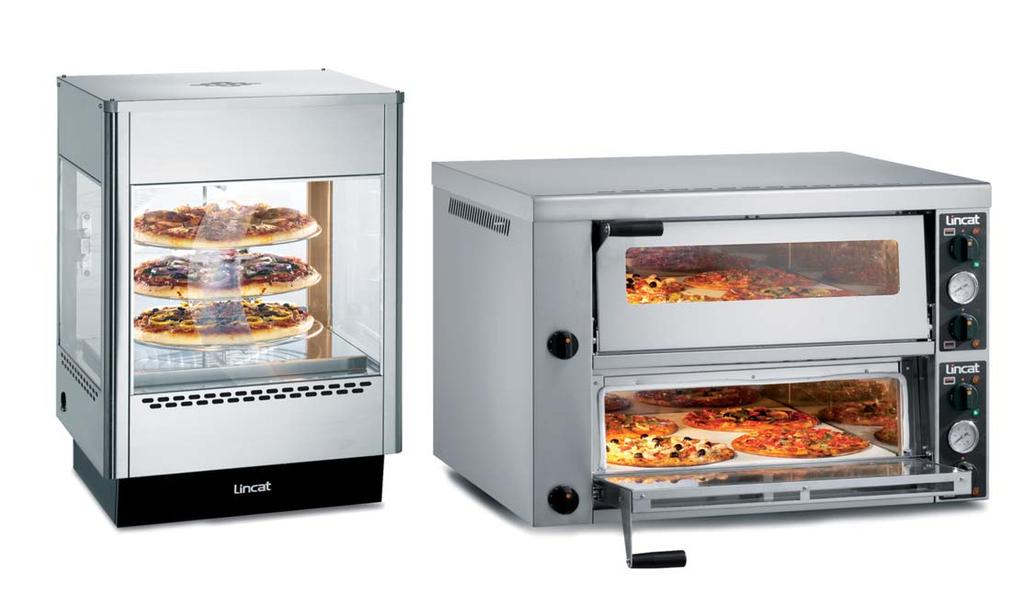 The need to be able to prepare and cook pizzas quickly and efficiently, and present them in an appetising way,
