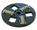 Grinding Machines CHAMELEON Accessories Accessory discs in pairs Ø 200 mm each Removing wallpaper Perforating discs No.