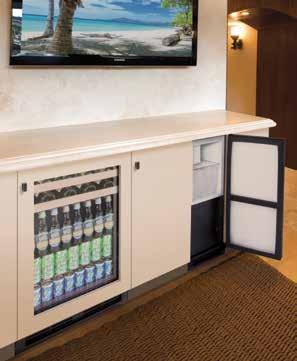 Grilles can accept a custom overlay toe-kick; or run your continuous custom overlay toe-kick that extends the full cabinet length to create a design that seamlessly integrates with your surrounding