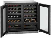 Wine Captain Models Modular 3000 Series Optimal Environment The 3018WC and 3036WCWC are equipped with our convection cooling system, rapidly and efficiently Frame taking items to your set temperature.