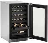 The U-Select Control makes it quick and simple to choose from one of the 3 pre-programmed modes: Frame (Lock) Sparkling, White, and Red wine mode, each designed to provide cellar-like conditions.