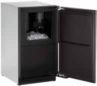 Clear Ice Machines Modular 3000 Series & 1000 Series Ice Production, Capacity, and Thickness Models boast a high daily ice production of up to 60 lbs and have a capacity of up to 30 lbs of crystal