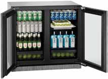 Glass Door Refrigerators Modular 3000 Series Optimal Environment Frame Frame (Lock) Models are equipped with our convection cooling system, rapidly and efficiently taking items to your set