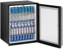 Glass Door Refrigerators ADA Series Optimal Environment The ADA24RGL is equipped with our convection cooling system, rapidly and efficiently taking items to your set temperature.
