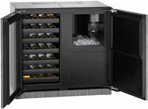 36 Wine Captain Model / Clear Ice Machine Combine a 3018WC Wine