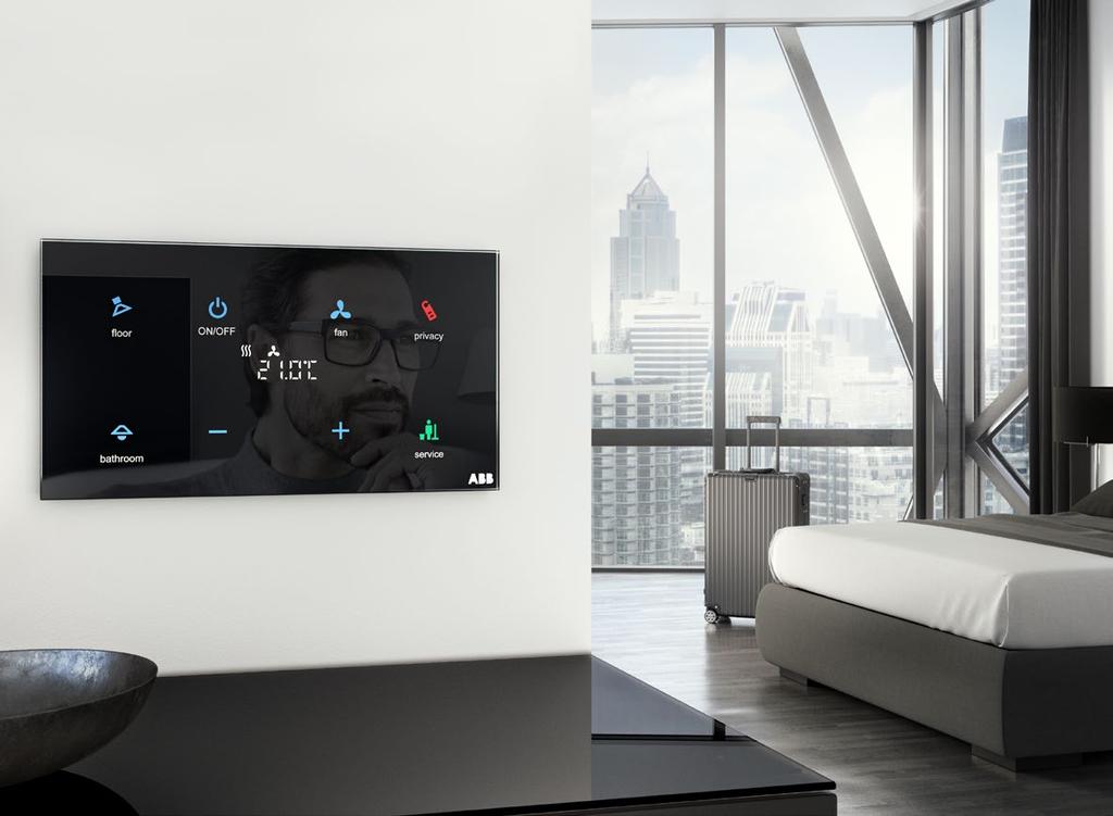 ABB-tacteo KNX The individual touch Capacitive KNX glass sensor Individually configurable