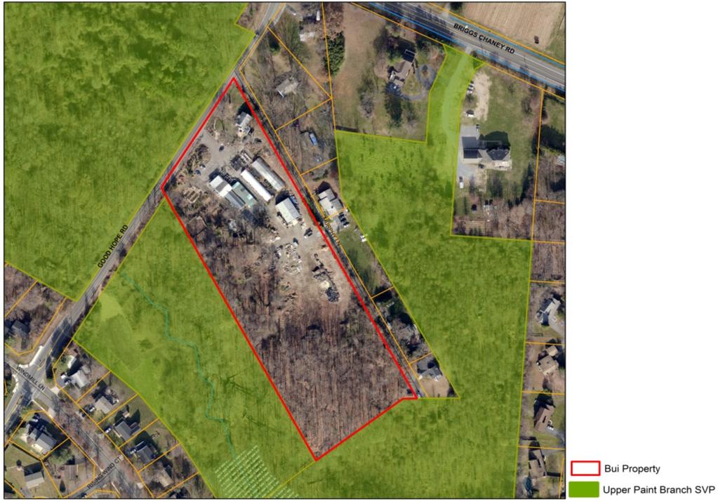 property, combined with the potential to remove significant acreage of impervious surfaces and remediate