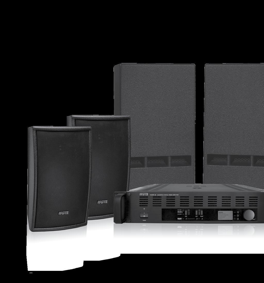 8 Passive professional subwoofer Subwoofer configuration The SUB2400 is a