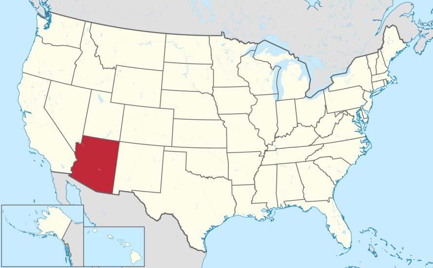 Geographical Context Arizona, United