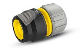 The patented universal hose connectors are compatible with the 3 most common hose diameters and all commercially