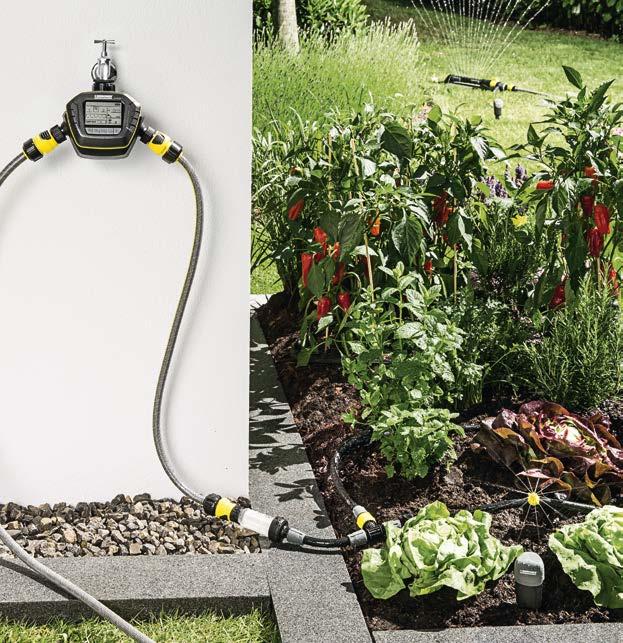 WATERING SYSTEMS EVERYTHING YOUR GARDEN NEEDS. 1 Kärcher sets the pulses of all gardening enthusiasts racing.