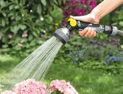 The new drip-proof, multi-functional metal spray gun comes highly recommended in this category. We hope you enjoy watering your garden.