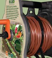 systems to each other to cover large areas 1x Dual section hose reel 2 x 15m/50ft Drip lines