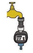 1 Remove tap nut from tap (if one exists) and attach a pressure reducer to your tap. This will ensure the water pressure is low enough to correctly operate the drip system.