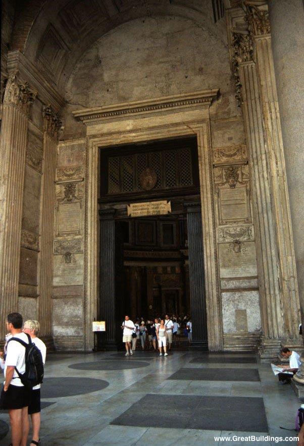 Ancient Bronze Doors Gold