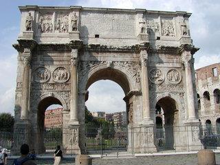 Arch of Constantine- 313A.D.