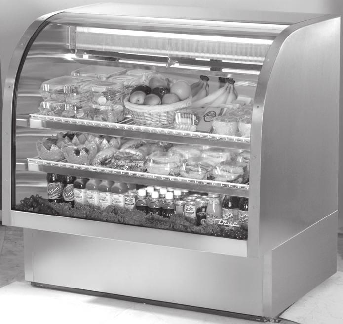 manufacturing co., inc. INSTALLATION MANUAL curved glass deli case CONGRATULATIONS! You have just purchased the finest commercial refrigerator available.