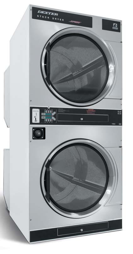 DC50X2 Models 50 Pound Stacked Commercial Dryer