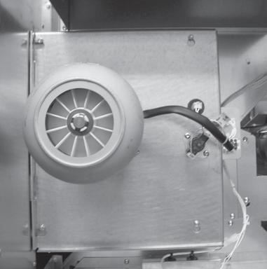 6. Fig. 2 Carefully release blower motor with fan wheel. (The fan wheel is easily damaged).