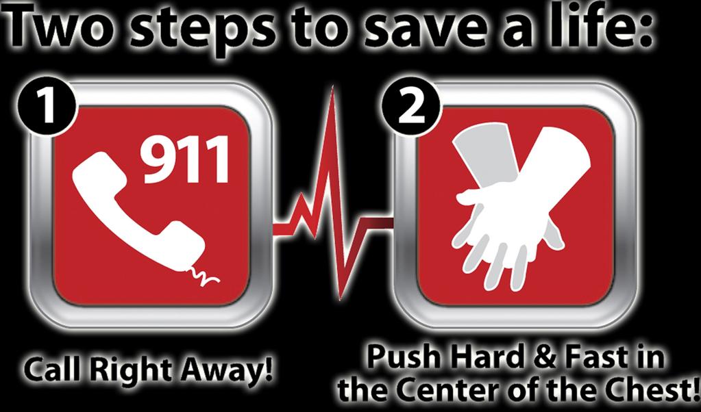 Emergency Medical Services Bureau Battalion Chief Todd Van Langen & Captain Tom Thrash Page 3 It only takes 2 steps to save a life following a cardiac arrest: Call 911 and do chest compressions CPR