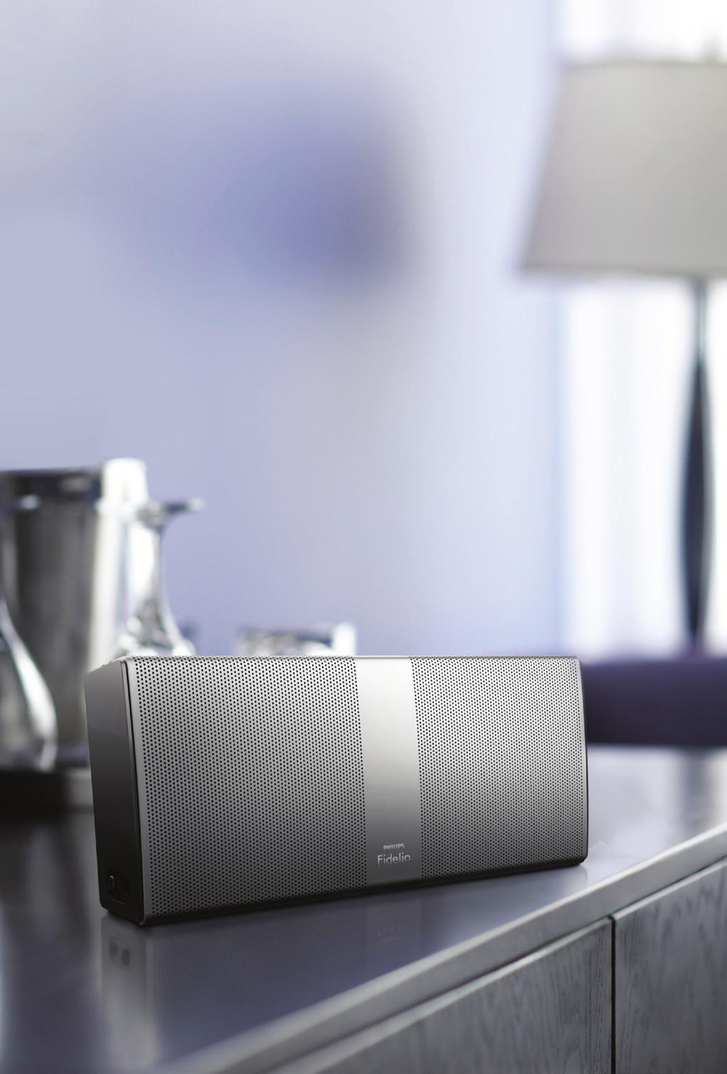 A timeless design, built to last Sleek and good-looking, in a timeless design and built to last, these speakers exhibit all the key signatures expected from the Philips Fidelio