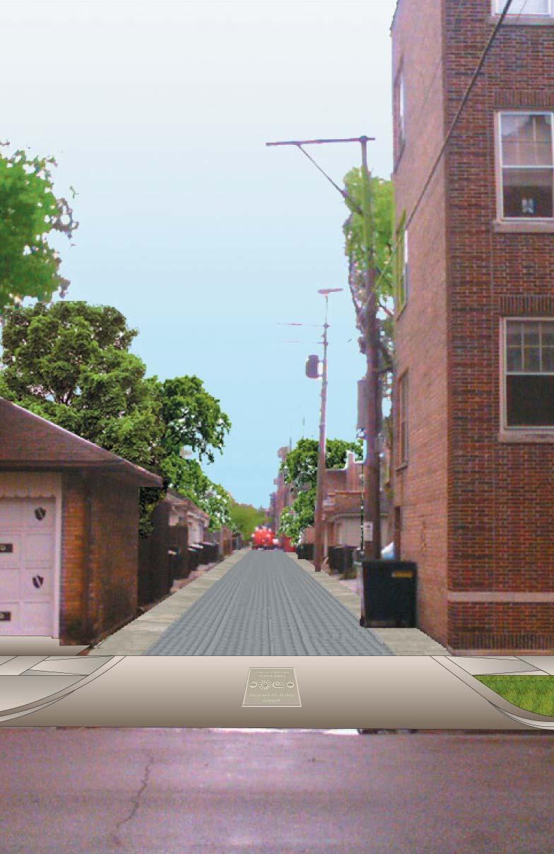 Alley incorporating green alley principles. Why is the City Interested in Green Alleys?