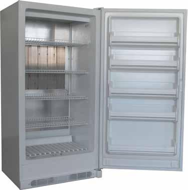 CSA Certified 18 Cubic Foot refrigerator space Approximate gas usage per day: 1.5 lb.