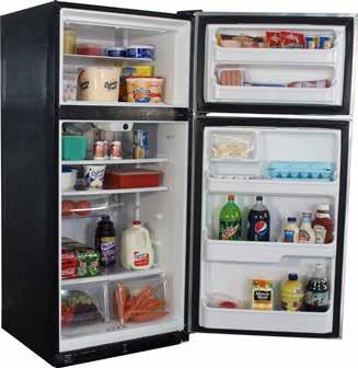 ELITE 19 Cubic Foot Refrigerator (Stainless Steel) This refrigerator will be the envy of the lake!