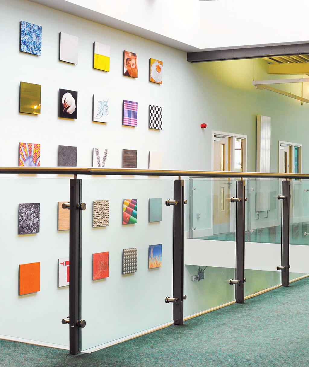 Balustrade specifications Polyester powder coated Suitable for use in busy everyday environments such as hospitals, schools, care