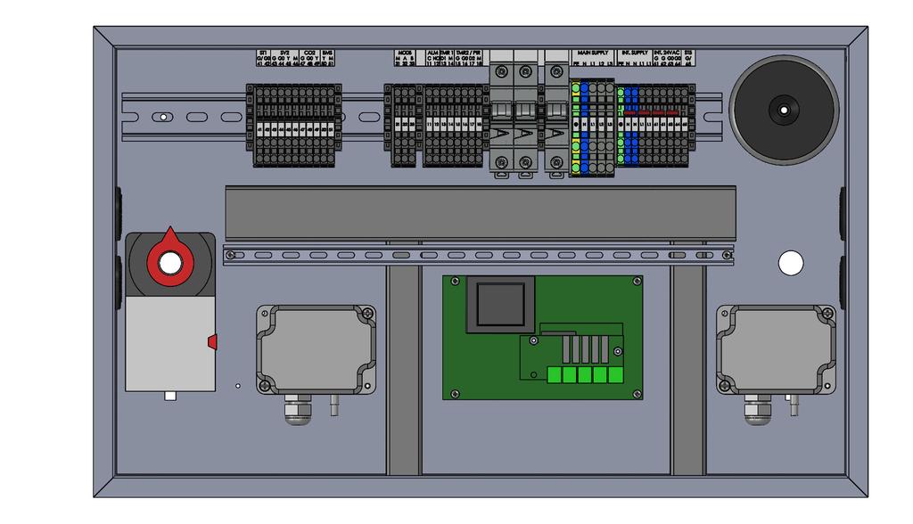 eco PREMIUM - Installation & Maintenance REDA 7 14. CONTROLS ELECTRICAL CONNECTION Electrical connection is made to the terminals in the electrical cabinet.