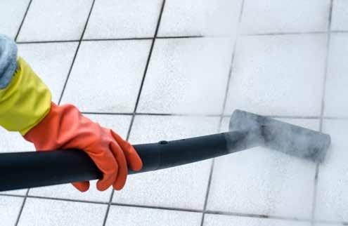 Steam Mops Steam cleaners, or steam mops, use high temperatures to clean hard floors (and sometimes carpets too), wiping away dirt and killing germs effectively.