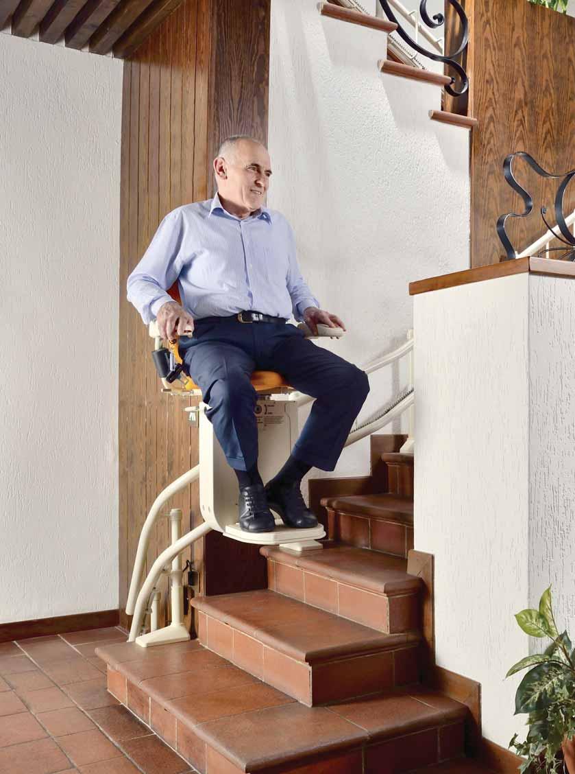 The stairlift I chose for my house is convenient for everyday life.
