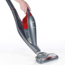 20 min capacity: 600 ml cleans hardfloors and carpets lightweight, fast and flexible highly manoeuvrable