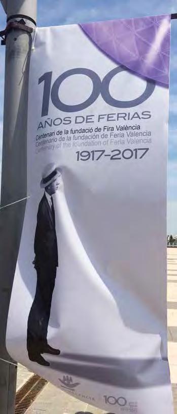 100 years at the VALENCIA TRADE FAIR 1917-2017 Mariner has always been present in the needs