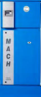The narrow design of all P-K MACH condensing boilers allows them to navigate corners and hallways with ease.