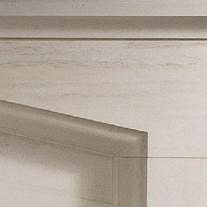 JURA-STONE is made from aesthetically unappealing sheets of solid marble and then coated with one of two
