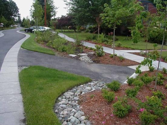 Stormwater Infiltration Controls Included in WinSLAMM Bioretention/biofiltration areas Rain gardens Porous pavement Grass swales and grass filters Infiltration basins Infiltration trenches Green