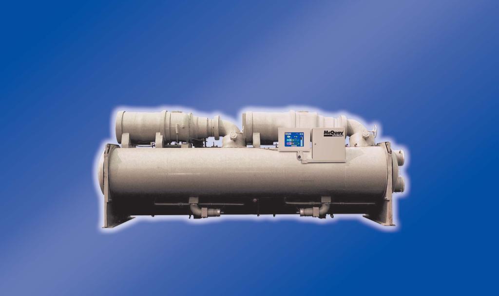Dual Compressor Centrifugal Chillers Features that give you performance advantages Positive Pressure R-134a Design Sustainable performance for the life of the chiller No refrigerant phase-out or