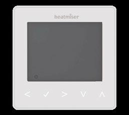 Power On/Off The heating is indicated ON when the flame icon is displayed.