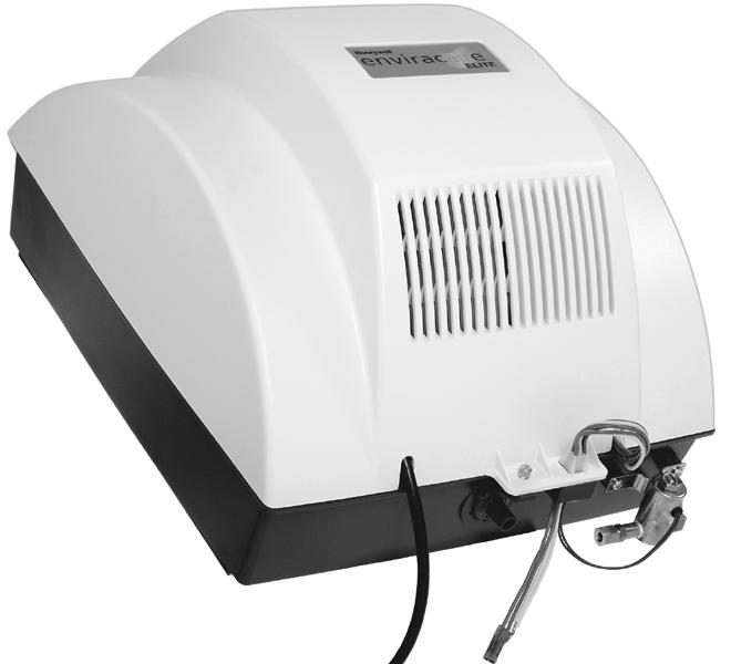 HE65A,B Powered Flow-Through Humidifier whole-house air quality system FEATURES/BENEFITS PRODUCT DATA Antimicrobial coating on pad prevents the surface growth and migration of bacteria, mold, fungus