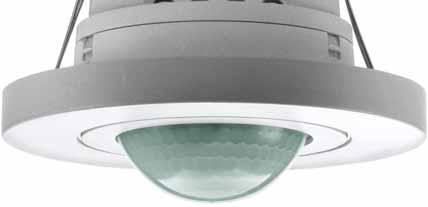 LUX 12 METRES Motion Detectors LBS The design motion detectors with hemisphere technology have a sensor range of up to 360 sneak-up protection and 180 frontal range of up to 12 metres.