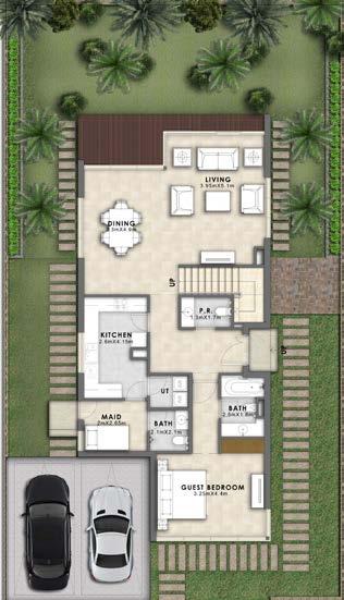 WITHIN GOLF COMMUNITY / DIRECTLY FACING park / WITHIN park COMMUNITY V-2 GROUND FLOOR FIRST FLOOR Disclaimer: Unless stated