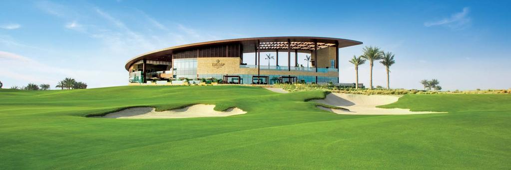 The Trump experience In addition to the spectacular golf course, the Trump International Golf Club Dubai features the most iconic