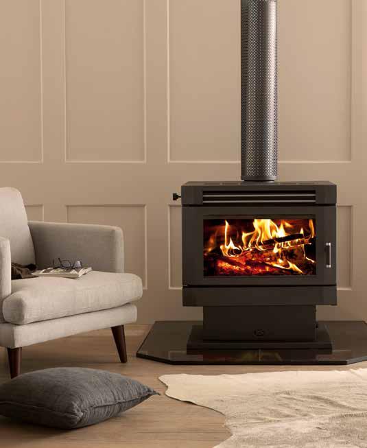 We have some of the cleanest burning models on the market burning up to three times cleaner than the national standard for emissions and all wood heaters come with a warranty of up to 15 years.
