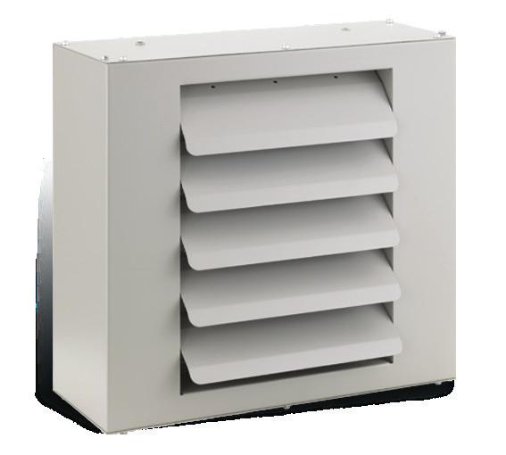 Utilize the horizontal and vertical louvers in your design for complete directional control, as Rittling Unit eaters perform at peak efficiency when the airflow is directed to the areas