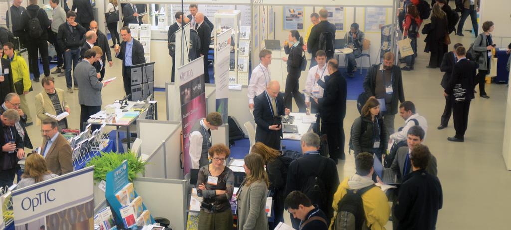 PHOTONICS EUROPE EXHIBITION Connecting research and industry in optics, lasers, micro/nanotechnologies SPIE Photonics Europe exhibition is the prime opportunity for researchers and engineers to