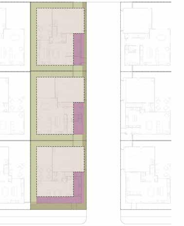 2.12 Building Requirements - Product 2 Product 2 Lots - Single Family Detached Clusters Lot Size -Typical lots are approximately 56 wide x 60 deep (Including Shared Driveway) -Corner Lots are