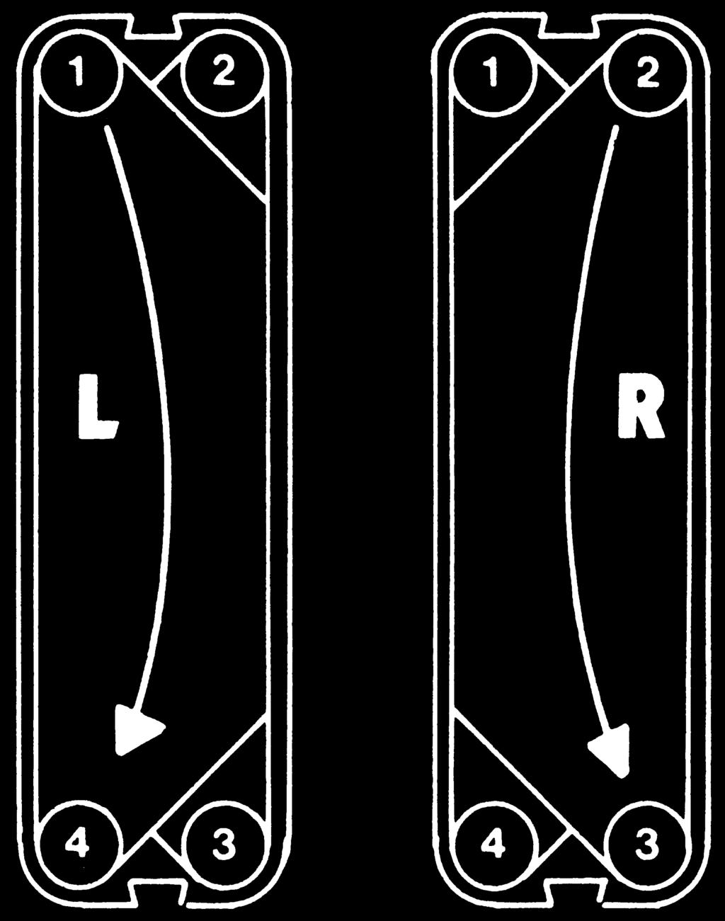 Here right and left plates are different ).